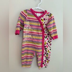 Hanna Andersson Colorful Striped Kids One Piece